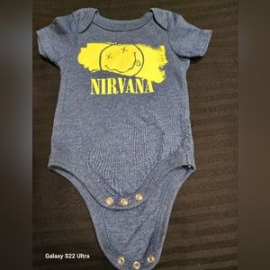 Nirvana Onesie 0-3months
